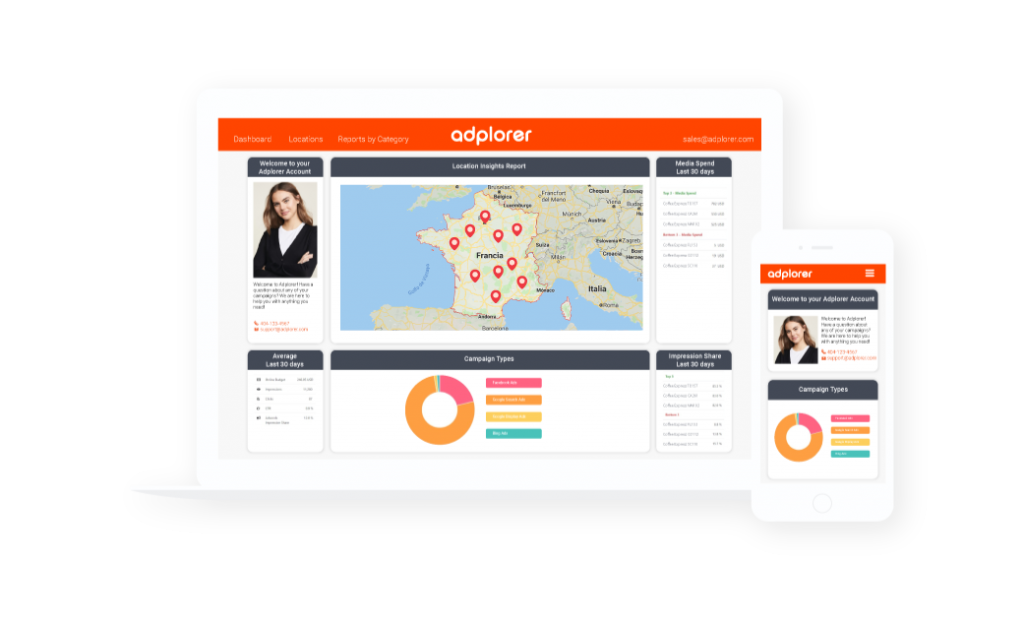Adplorer : Plateforme de marketing local